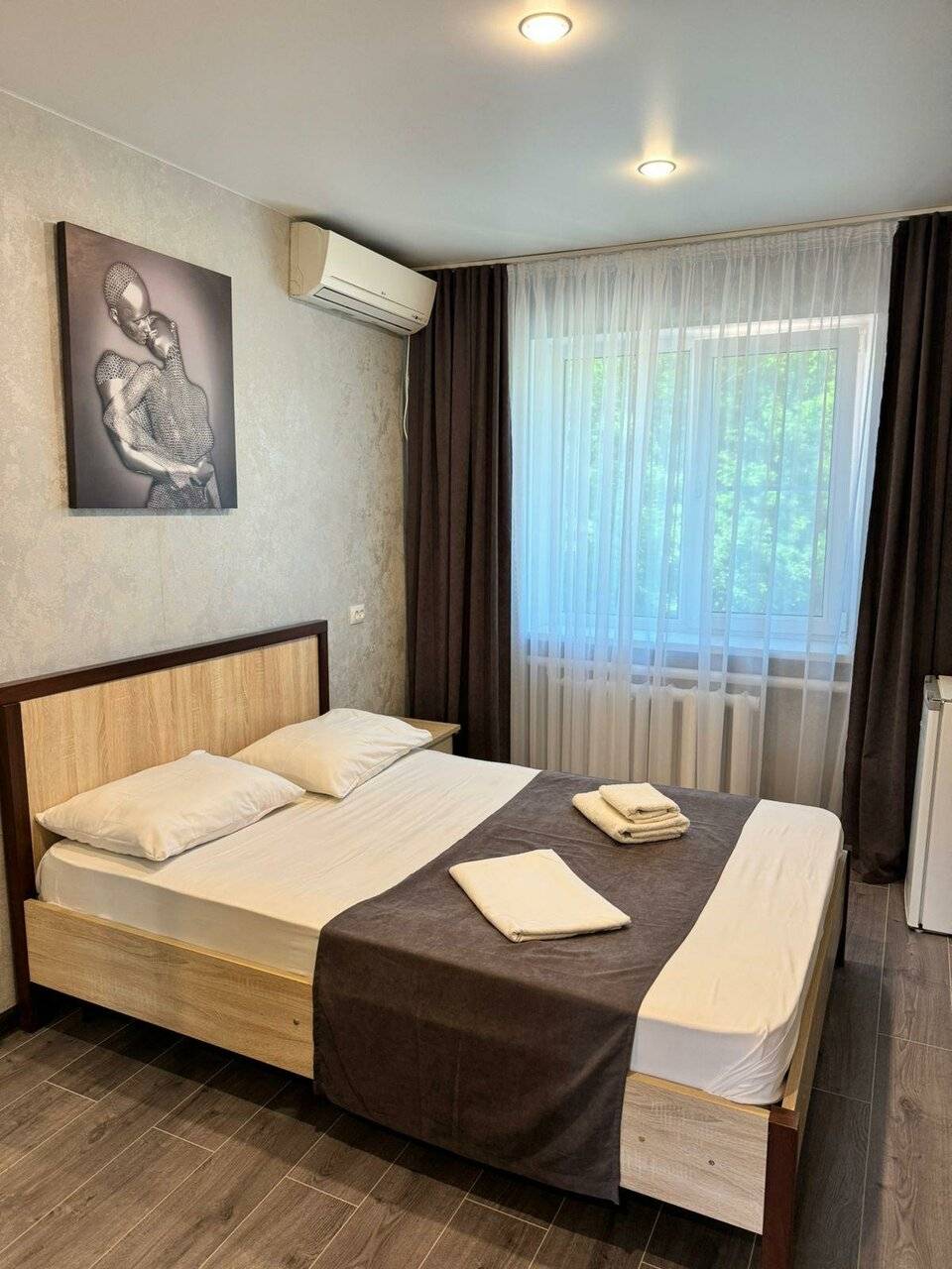 Бюджетный  номер с 1 двуспальной кроватью